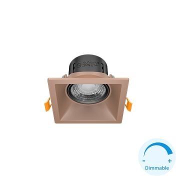 GOYA GY 1736-8 8 Watt Rose-Siyah Sıva Altı DİMLİ LED Spot