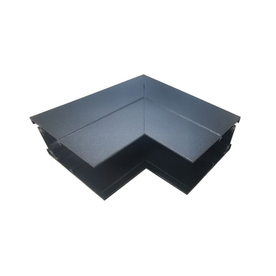 ACK AD40-95200 48V Sıva Üstü Magnet Ray Düşey L Dönüş Aparatı
