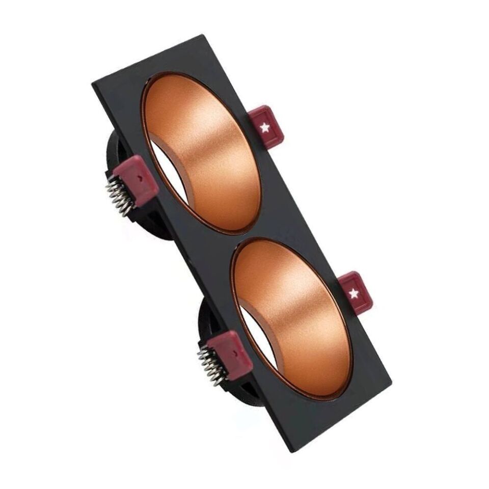 ACK AH03-07321 Siyah Kasa - Rose Gold (172x92) mm Aliminyum Pc Spot Armatür