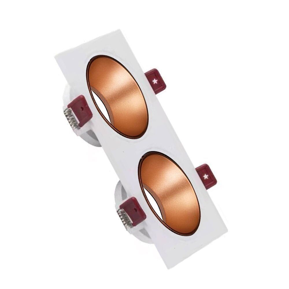 ACK AH03-07320 Beyaz Kasa - Rose Gold (172x92) mm Aliminyum Pc Spot Armatür