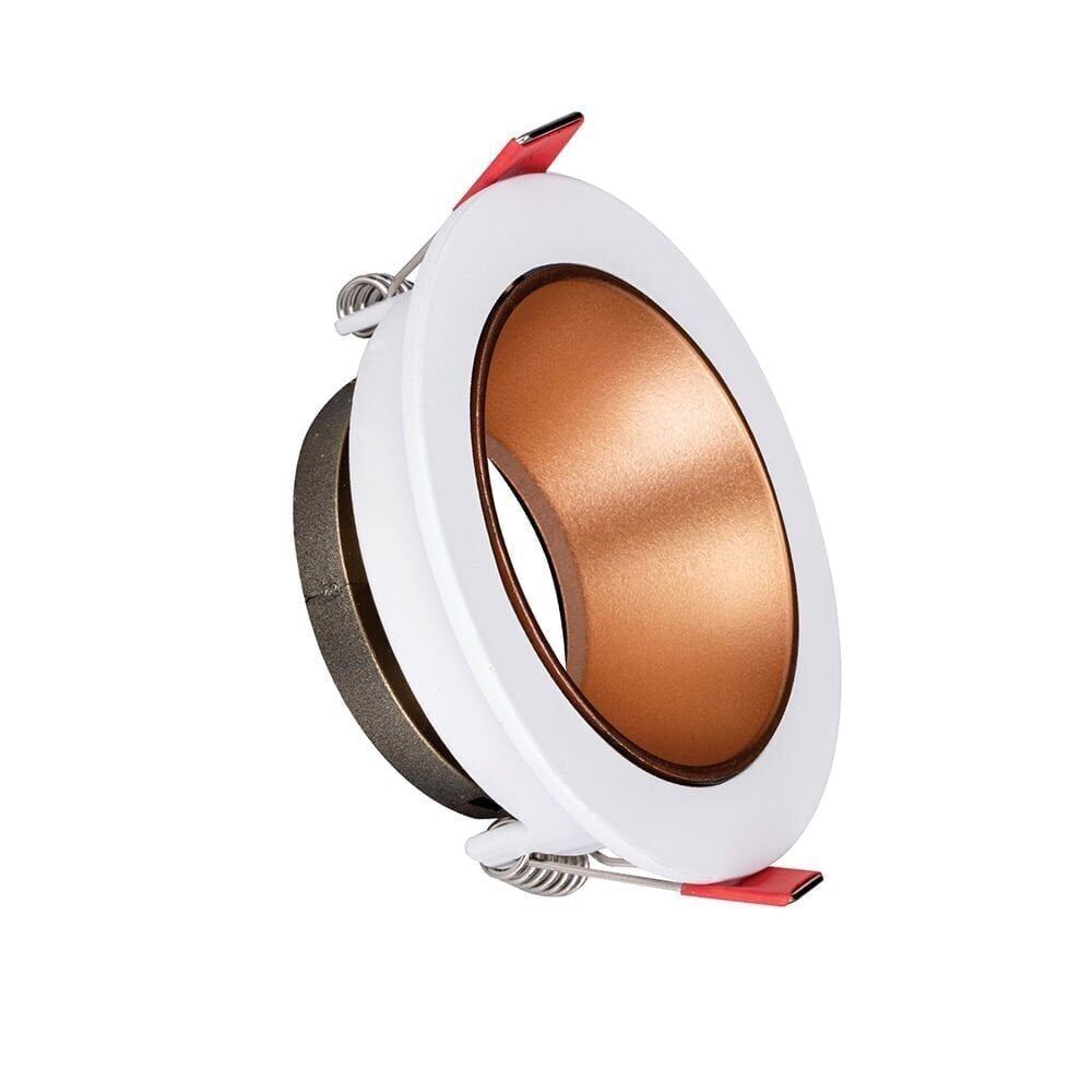 ACK AH03-07220 Beyaz Kasa - Rose Gold (Ø85 mm ) Aliminyum Pc Spot Armatür