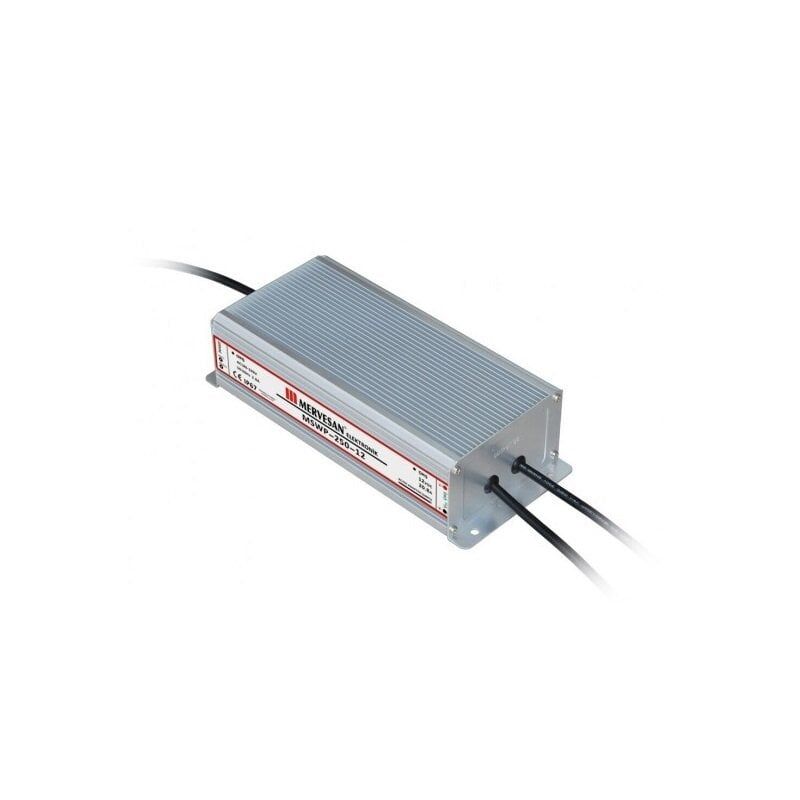 Mervesan Dış Mekan 12V 20A 250W Sabit Voltaj Ac/Dc Smps Adaptör MTWP-250-12