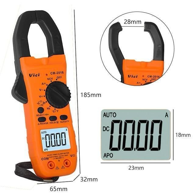 Vici CM-2016 400A AC/DC  Dijital Pensampermetre