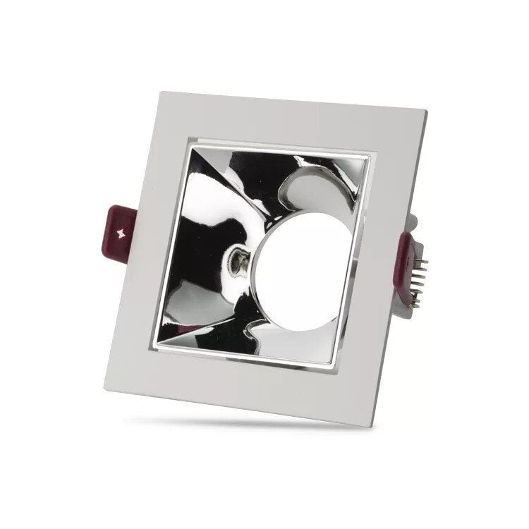 NOAS YL60-3113 Ural Beyaz-krom Kare Dekoratif Boş Kasa