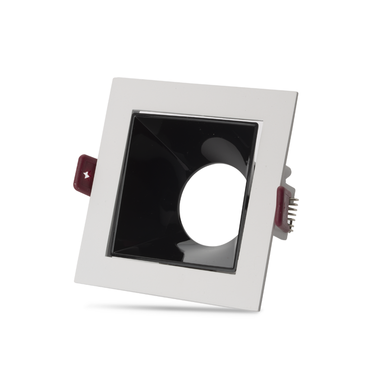 NOAS YL60-3110 Ural Beyaz-siyah Kare Dekoratif Boş Kasa