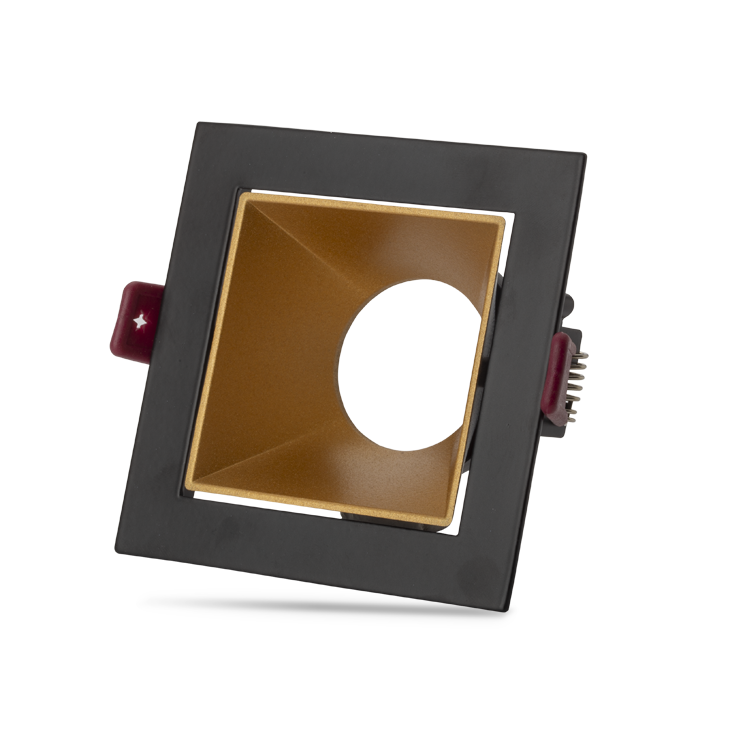 NOAS YL60-3024 Ural Siyah-golden Kare Dekoratif Boş Kasa