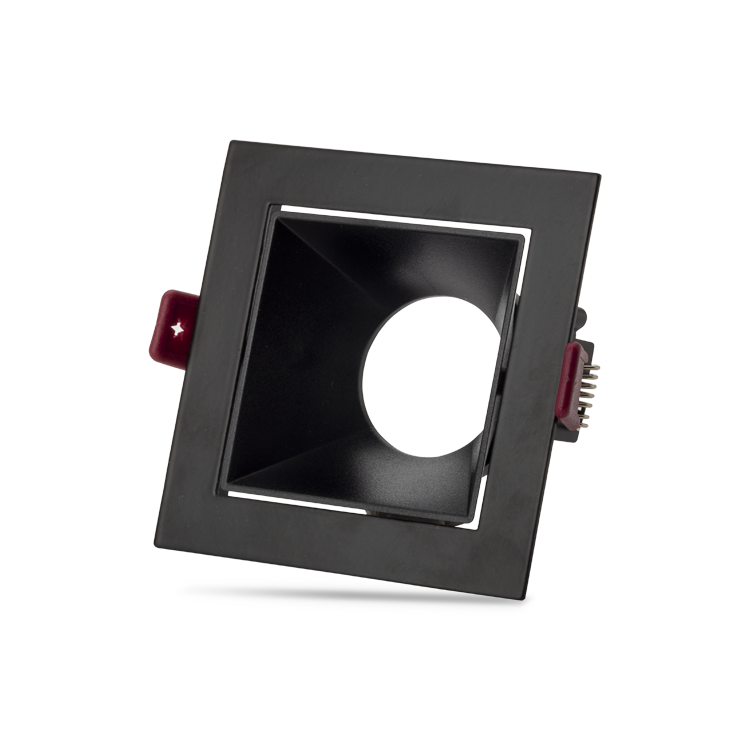 NOAS YL60-3020 Ural Siyah-mat Siyah Kare Dekoratif Boş Kasa