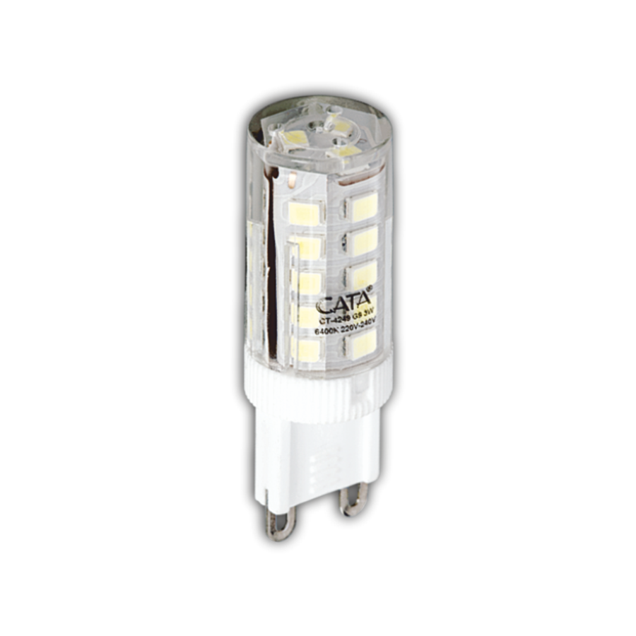 CATA CT-4249B 3W 6400K Beyaz Işık 220V Geniş Açı Led Ampul G9 Duylu