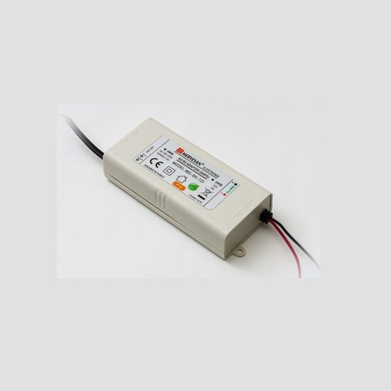 Mervesan 12V 5A 60W Sabit Voltaj Ac/Dc Smps Adaptör MS-60-12i