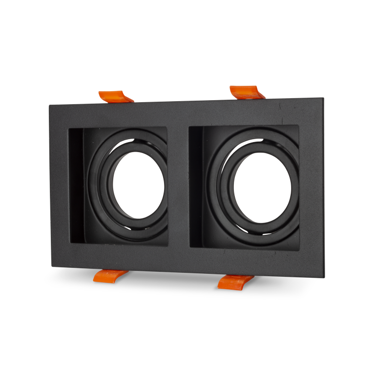 NOAS YL60-2360 Amazon Siyah Kare 2'li Dekoratif Boş Kasa