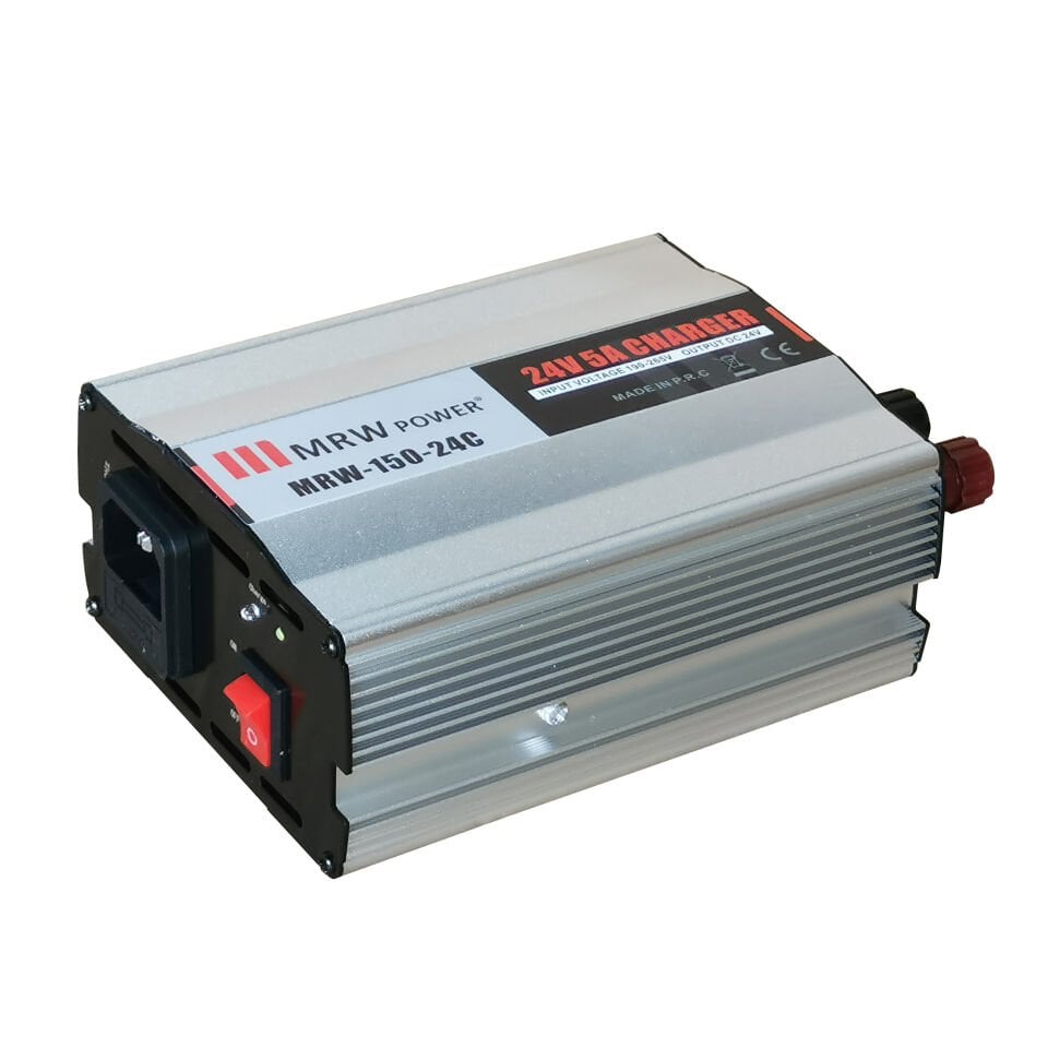 Mervesan MT-150-24C 5 A 27.6-28.4 V AC/DC (SMPS) LI-ION (LITYUM IYON)/Kurşun Asit (SLA) Akü Şarj Adaptör