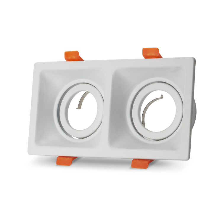 NOAS YL60-2211 Nil Beyaz Kare 2'li Dekoratif Boş Kasa