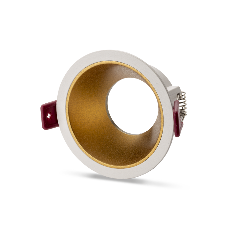 NOAS YL60-2112 Ren Beyaz-gold Yuvarlak Dekoratif Boş Kasa