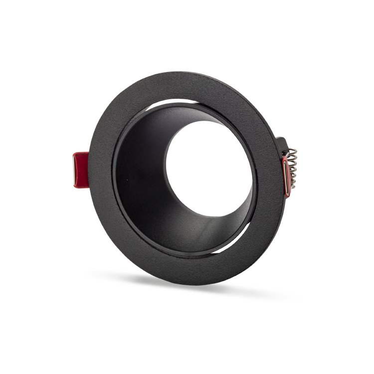 NOAS YL60-2020 Ren Siyah Yuvarlak Dekoratif Boş Kasa