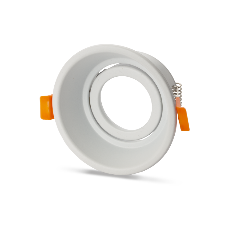 NOAS YL60-1911 Nil Beyaz Yuvarlak Dekoratif Boş Kasa