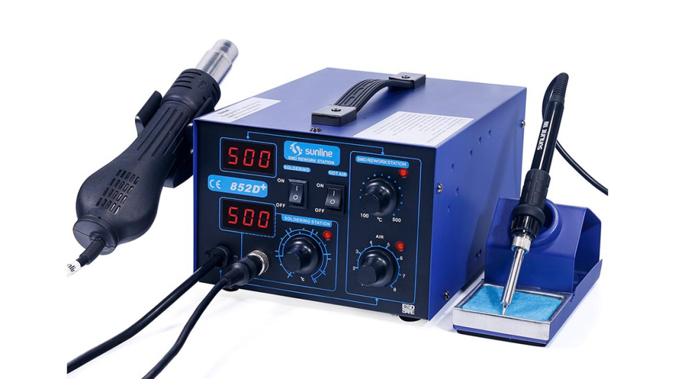 Sunline 852D+ Brushless Sıcak Hava ve Lehimleme İstasyonu