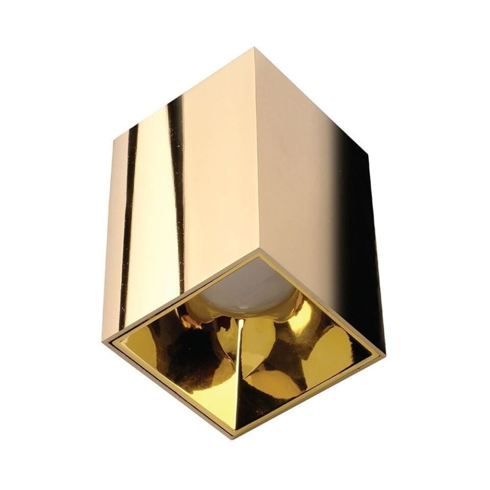 ACK AH12-07556 Gold Kasa - Krom Sıva Üstü Dekoratif Armatür
