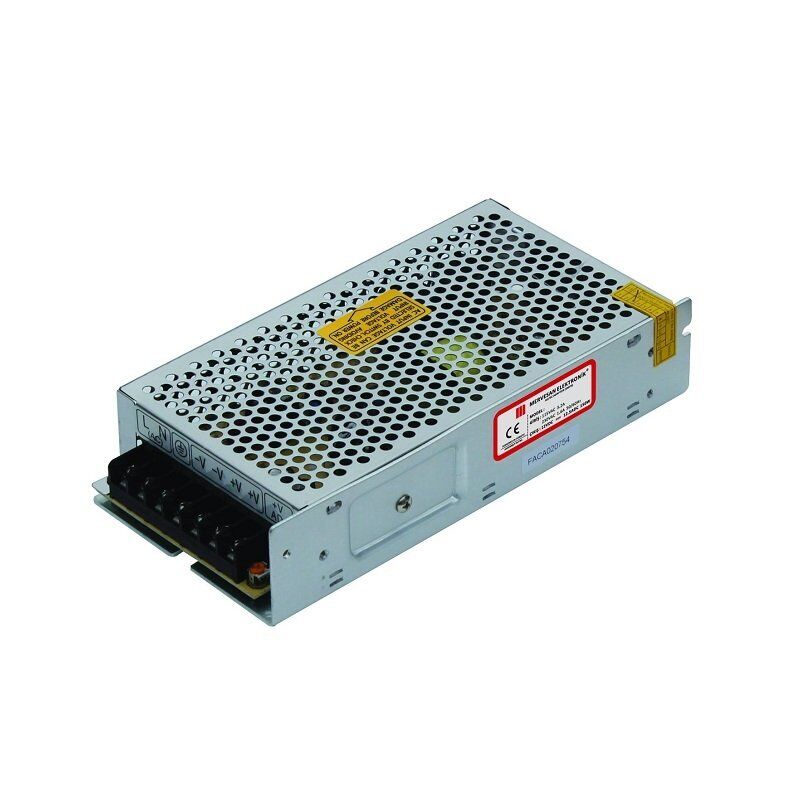 Mervesan 24V 6.20A 150W Metal Kasalı İç Mekan Ac/Dc Smps Adaptör MT-150-24