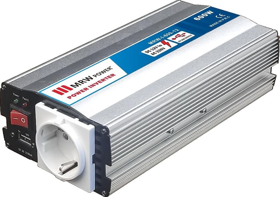 Mervesan MRW-I-600-12  600 W MRW Power Markalı DC/AC Modifiye Sinüs Power İnvertör