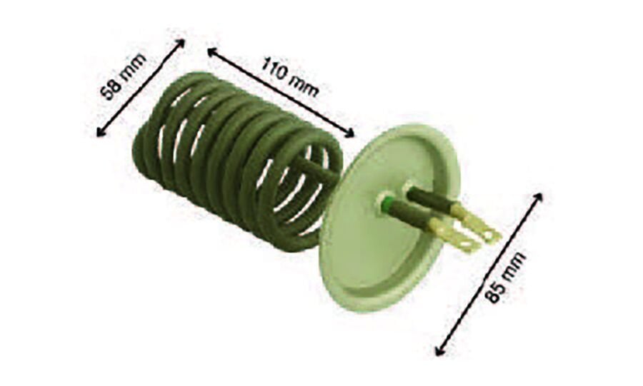 SRC Rezistans CR 110 104 Şofben Rezistansı (Tekli) 220 V 4000 Watt (6.5 Ø-Cr-Ni)