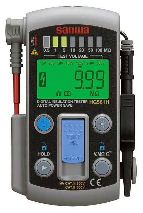 Sanwa HG561H 15/25/50/100/125/250/500 İzolasyon Megeri