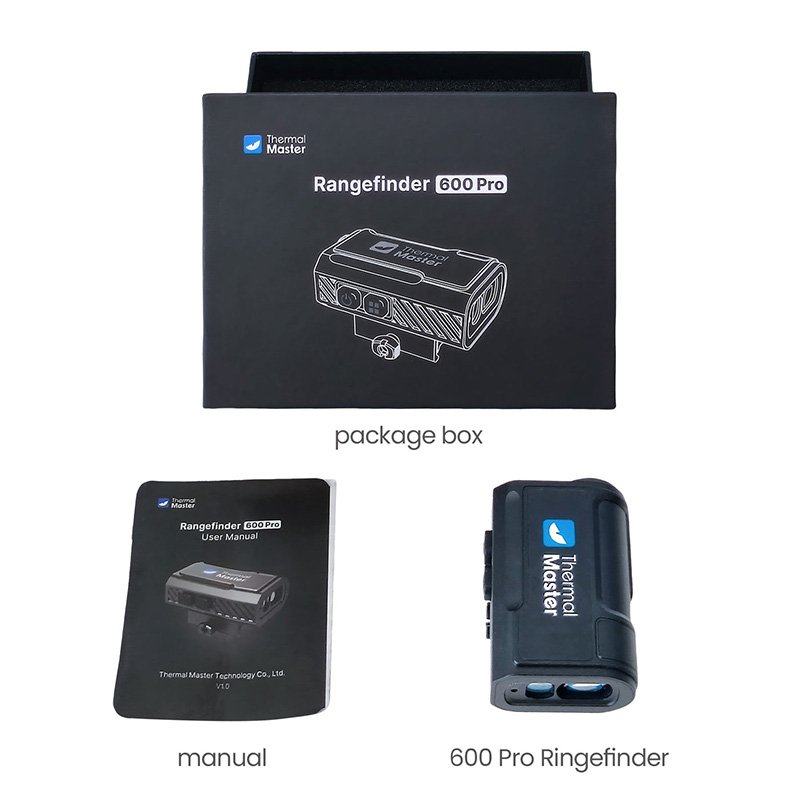 Thermal Master 600 Pro T2 MAX ve X3 uyumlu Termal  Mesafe Ölçer