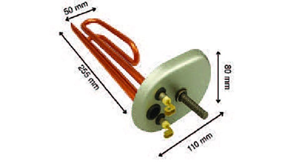 SRC Rezistans CR 110 219 Bakır G5 Termosifon Rezistansı 220 V 2000 Watt (8.5 Ø-Cu)