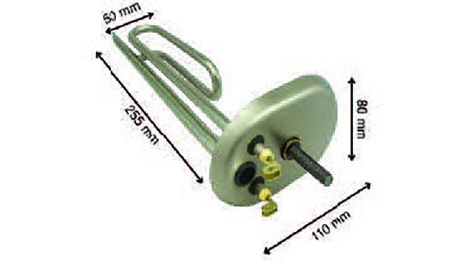 SRC Rezistans CR 110 221 G5 Demirdöküm Term. Rez. 230 V 2000 Watt (8.5 Ø-Cr-Ni)