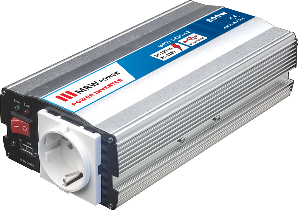 Mervesan MRW-I-600-12C 600 W 220 V DC/AC Modifiye Sinüs Power İnvertör + Akü ŞarjI