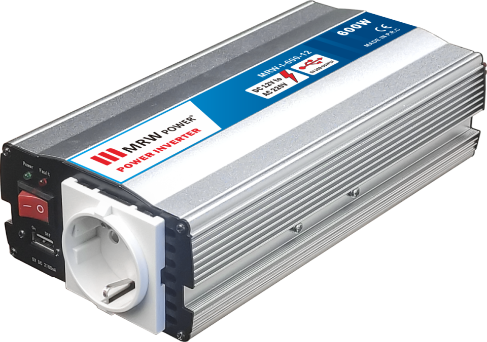Mervesan MRW-I-600-12C 600 W 220 V DC/AC Modifiye Sinüs Power İnvertör + Akü ŞarjI