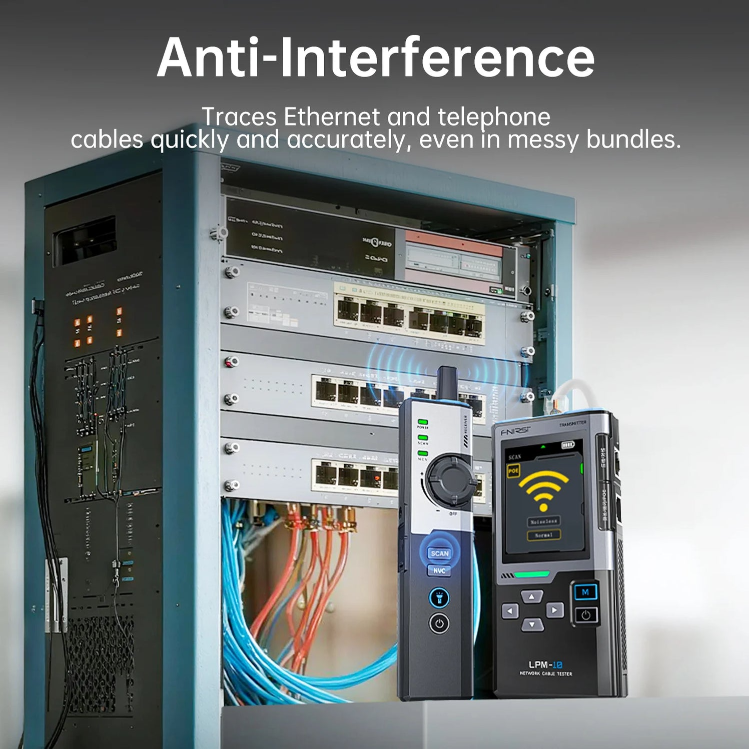 FNIRSI LPM-10A Multi Fonksiyon Network Kablo Test Cihazı