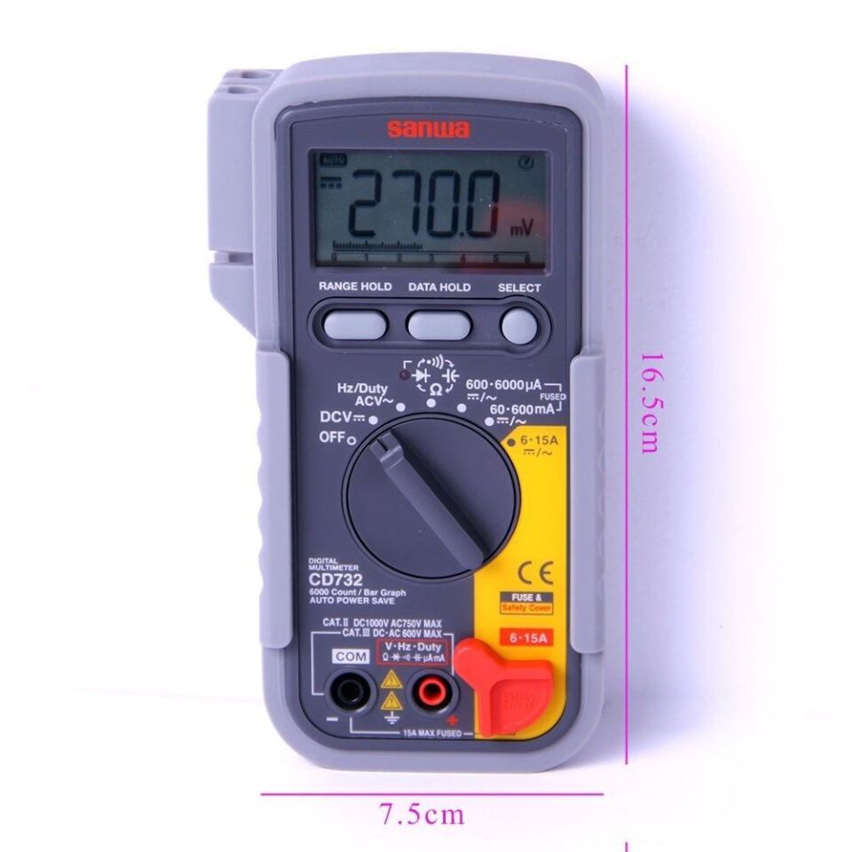 Sanwa CD732 Dijital Multimetre