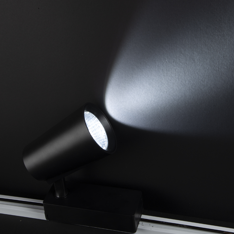 NOAS YL29-4001 40w 6500k Beyaz Işık Siyah Lyon LED Ray Spot