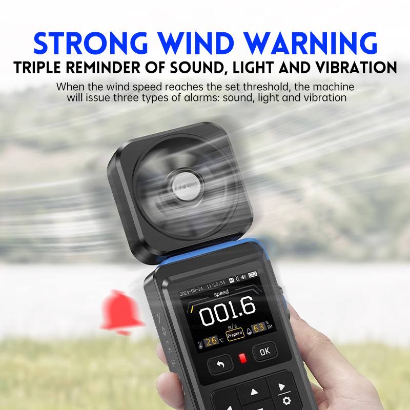 FNIRSI FAM-02 Anemometre (Rüzgar Hızı Ölçer)