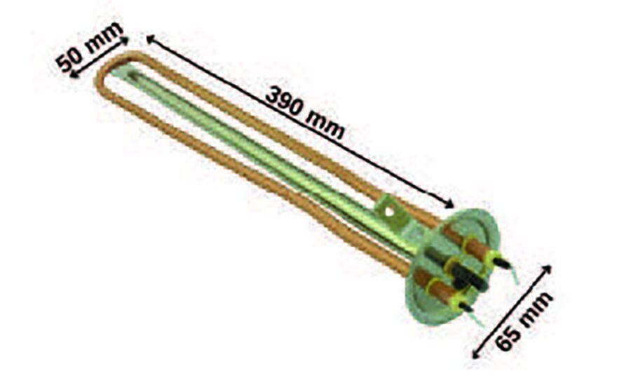 SRC Rezistans CR 110 245 Bakır Arçelik Titanyum Termosifon (6 Delikli) 220 V 2000 Watt