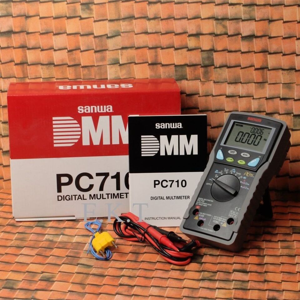 Sanwa PC710 True RMS Dijital Multimetre