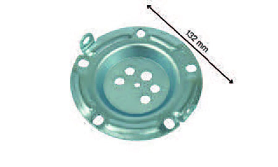 SRC Rezistans CR 110 253 Arçelik Titanyum Termosifon Flanşı Çift Elemanlı