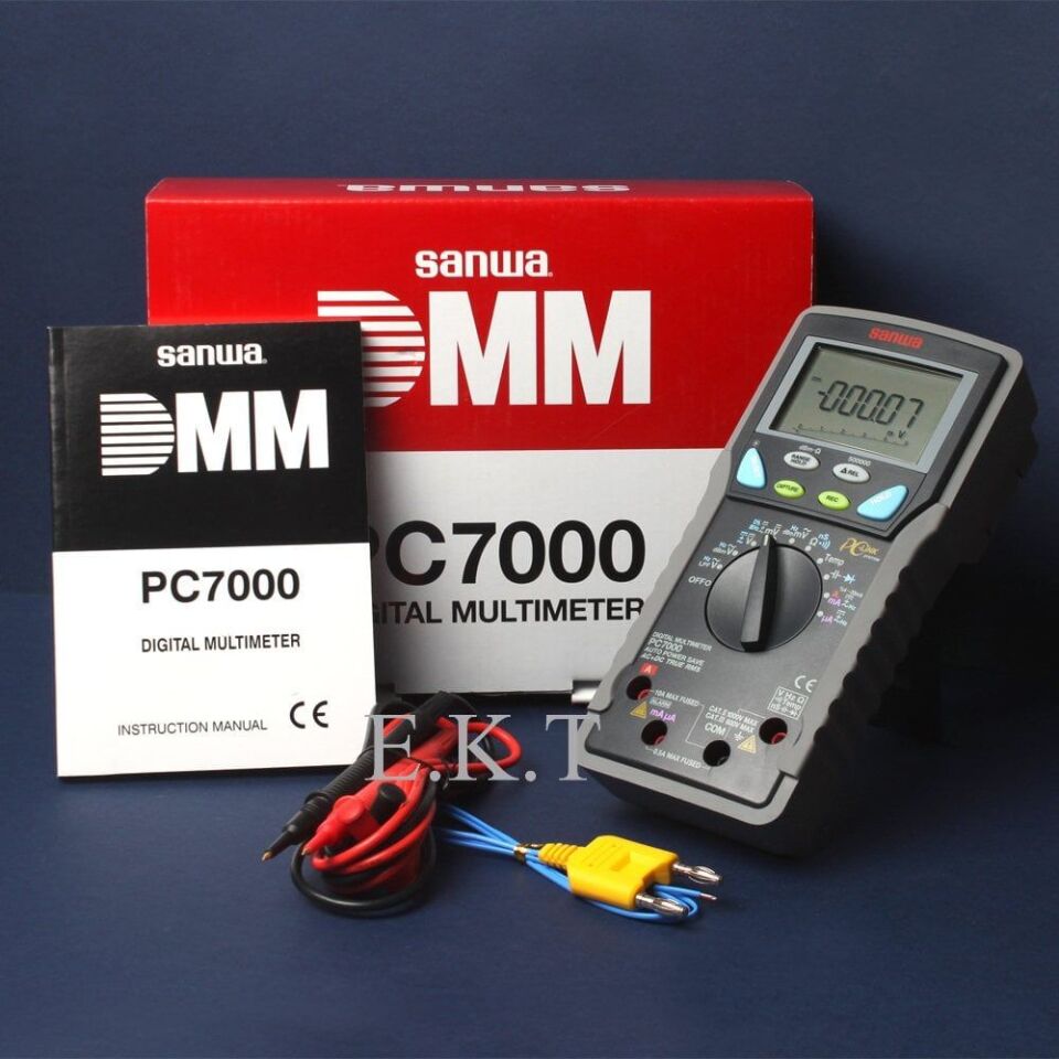 Sanwa PC7000 50,000 Count True RMS Profesyonel Multimetre