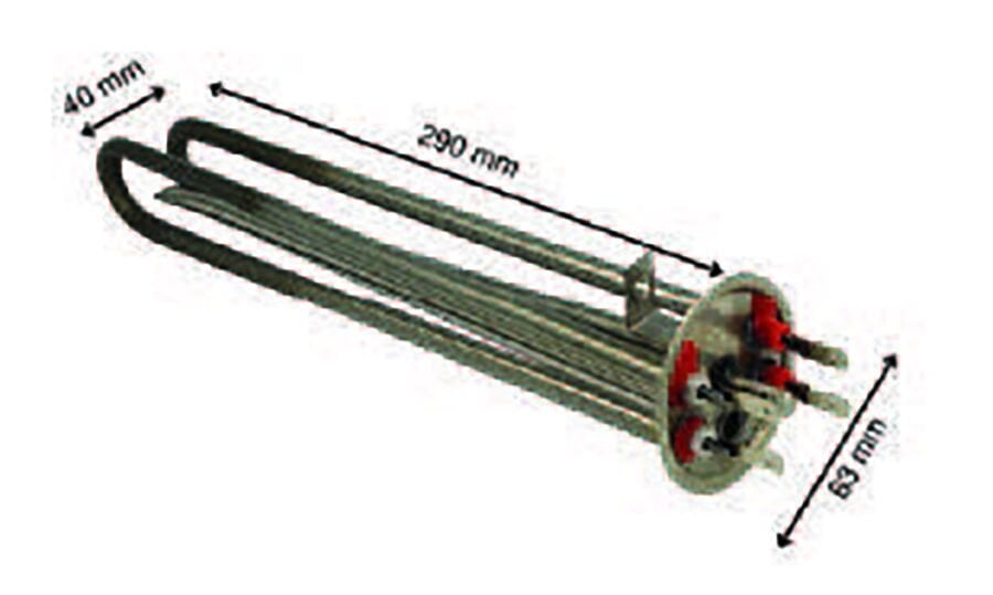 SRC Rezistans CR 110 254 Arçelik Titanyum Termosifon Rezistansı Çift Elemanlı