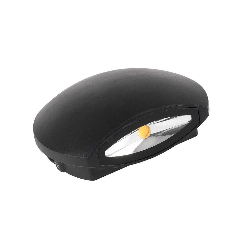 ACK AH07-07901 6W 3000K Gün Işığı Siyah Dekoratif Led Aplik
