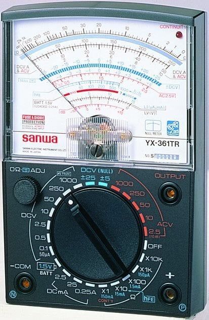 Sanwa YX-361TR Analog Multimetre