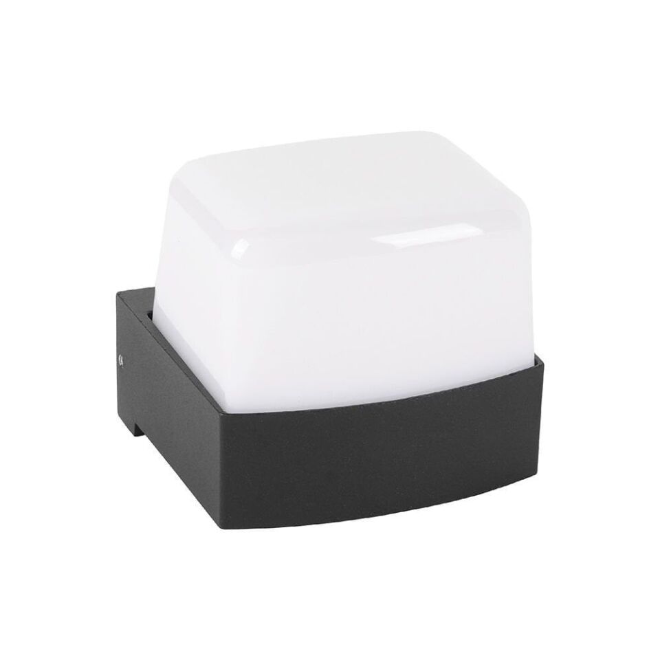 ACK AH07-07801 6W 3000K Gün Işığı Siyah Dekoratif Led Aplik