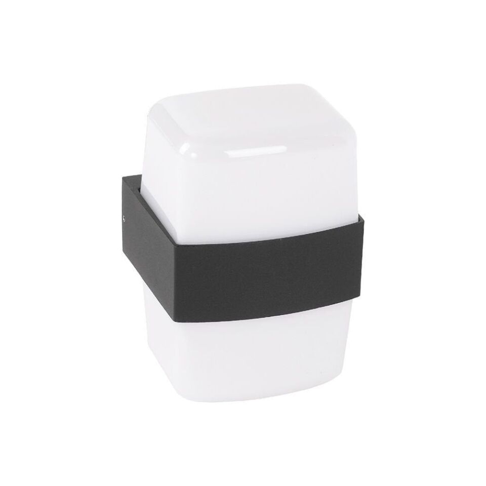 ACK AH07-07701 12W 3000K Gün Işığı Siyah Dekoratif Led Aplik