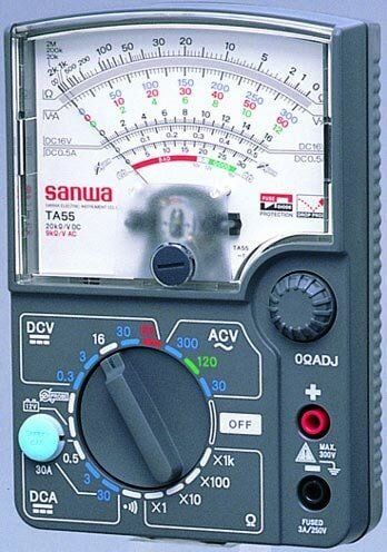 Sanwa TA55 Analog Multimetre