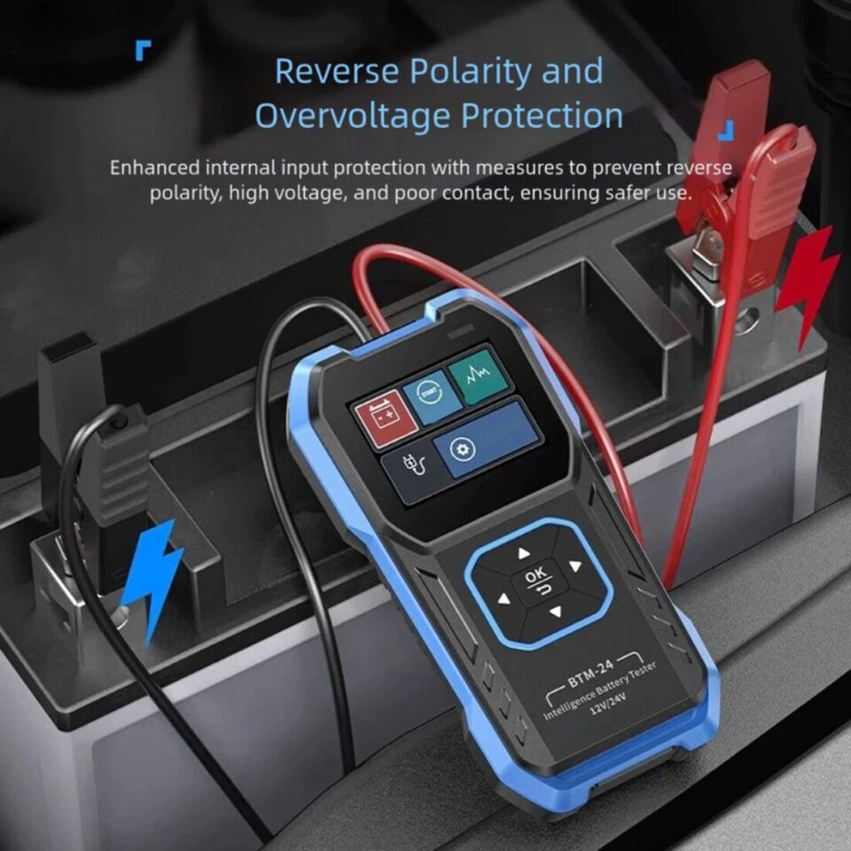 FNIRSI BTM-24  12V/24V Dijital Akü Test Cihazı