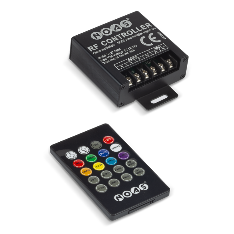 NOAS YL27-3600 12-24v 36a Rf RGB Kumanda