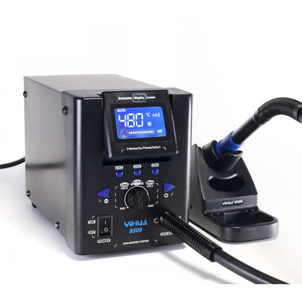 Yihua 8509 Sıcak Hava İstasyonu (200W – Dijital Kontrollü)
